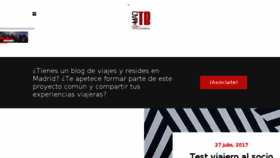 What Madridtb.com website looked like in 2017 (6 years ago)