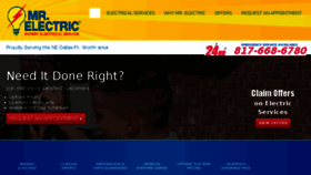 What Mrelectric-mckinney.com website looked like in 2017 (6 years ago)