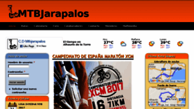 What Mtbjarapalos.com website looked like in 2017 (6 years ago)