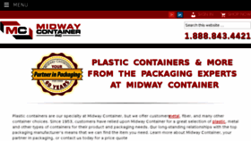 What Midwaycontainer.com website looked like in 2017 (6 years ago)