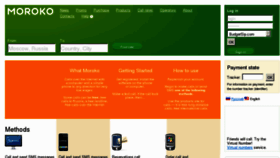 What Moroko.ru website looked like in 2011 (12 years ago)