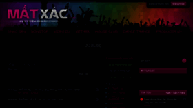 What Matxac.com website looked like in 2017 (6 years ago)