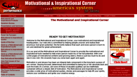 What Motivational-inspirational-corner.com website looked like in 2017 (6 years ago)