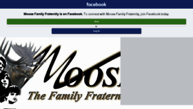 What Moosefamilyfraternity.org website looked like in 2017 (6 years ago)