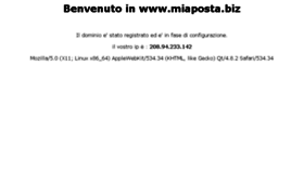 What Miaposta.biz website looked like in 2017 (6 years ago)