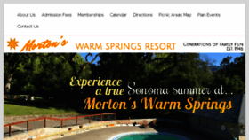 What Mortonswarmsprings.com website looked like in 2017 (6 years ago)