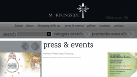 What Morningsideshops.co.za website looked like in 2017 (6 years ago)