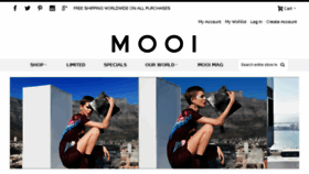 What Mooistore.com website looked like in 2017 (6 years ago)