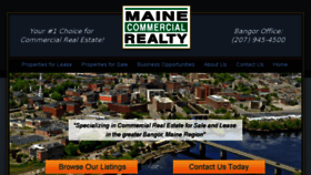 What Mainecommercial.com website looked like in 2017 (6 years ago)