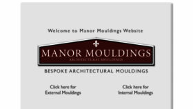 What Manormouldings.com website looked like in 2017 (6 years ago)
