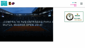 What Madrid-open.com website looked like in 2017 (6 years ago)
