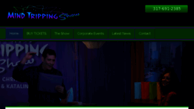 What Mindtrippingshow.com website looked like in 2017 (6 years ago)