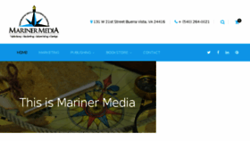 What Marinermedia.com website looked like in 2017 (6 years ago)