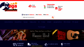 What Megadisconildo.com.br website looked like in 2017 (6 years ago)