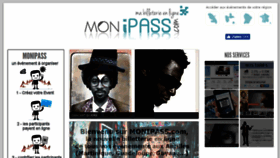 What Monipass.com website looked like in 2017 (6 years ago)