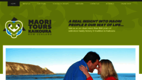 What Maoritours.co.nz website looked like in 2017 (6 years ago)