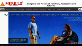What Murillo.ph website looked like in 2017 (8 years ago)