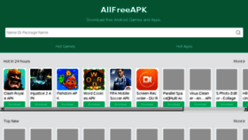 What M.allfreeapk.com website looked like in 2017 (6 years ago)
