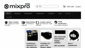 What Mixpro.dk website looked like in 2017 (6 years ago)