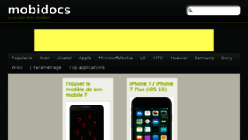 What Mobidocs.fr website looked like in 2017 (6 years ago)