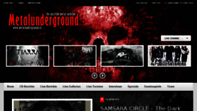 What Metalunderground.at website looked like in 2017 (6 years ago)