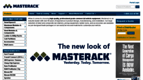 What Masterack.com website looked like in 2017 (6 years ago)