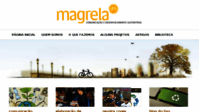 What Magrelacomunicacao.com.br website looked like in 2017 (6 years ago)