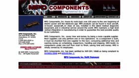 What Mpdcomponents.com website looked like in 2017 (6 years ago)