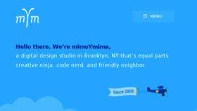 What Mimoymima.com website looked like in 2017 (6 years ago)