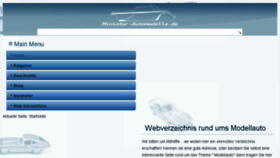 What Miniatur-automodelle.de website looked like in 2017 (6 years ago)