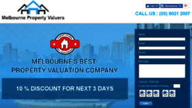 What Melbournevaluers.net.au website looked like in 2017 (6 years ago)