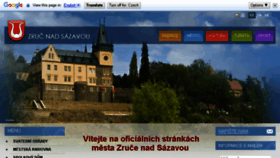 What Mesto-zruc.cz website looked like in 2017 (6 years ago)