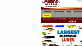 What Marinegeneral.com website looked like in 2017 (6 years ago)