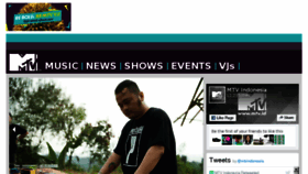 What Mtv.id website looked like in 2017 (6 years ago)