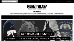 What Moretvicar.com website looked like in 2017 (6 years ago)