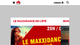 What Mixxfm.fr website looked like in 2017 (6 years ago)