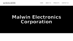 What Malwin.com website looked like in 2017 (6 years ago)
