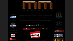 What Mediamanint.com website looked like in 2017 (6 years ago)