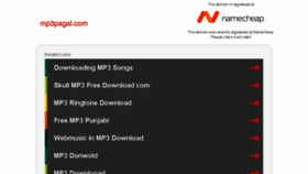 What Mp3pagal.com website looked like in 2017 (6 years ago)