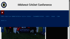What Midwestcricket.org website looked like in 2017 (6 years ago)