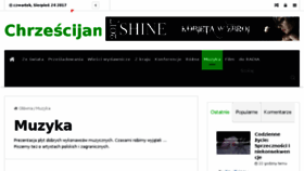 What Muzyka.chrzescijanin.pl website looked like in 2017 (6 years ago)