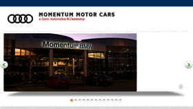 What Momentumcars.com website looked like in 2017 (6 years ago)
