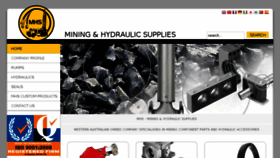 What Miningandhydraulics.com.au website looked like in 2017 (6 years ago)