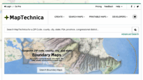 What Maptechnica.com website looked like in 2017 (6 years ago)