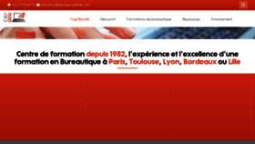 What Ma-formation-bureautique.fr website looked like in 2017 (6 years ago)
