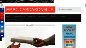 What Marccardaronella.com website looked like in 2017 (6 years ago)