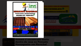 What Marechalnoticias.com.br website looked like in 2017 (6 years ago)