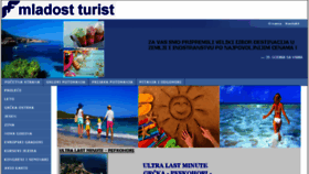 What Mladostturist.rs website looked like in 2017 (6 years ago)