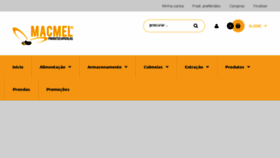 What Macmel.pt website looked like in 2017 (8 years ago)