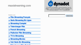 What Maxistreaming.com website looked like in 2017 (6 years ago)